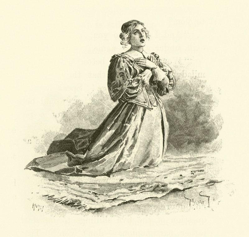 Illustration til De tre musketerer (gravering) af Maurice Leloir