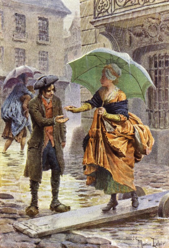 Passeur De Ruisseuax af Maurice Leloir