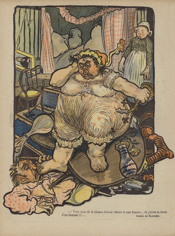 Illustration til Le Rire af Maurice Radiguet