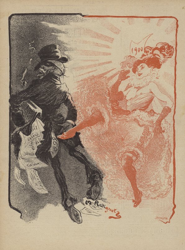 Illustration til Le Rire af Maurice Radiguet