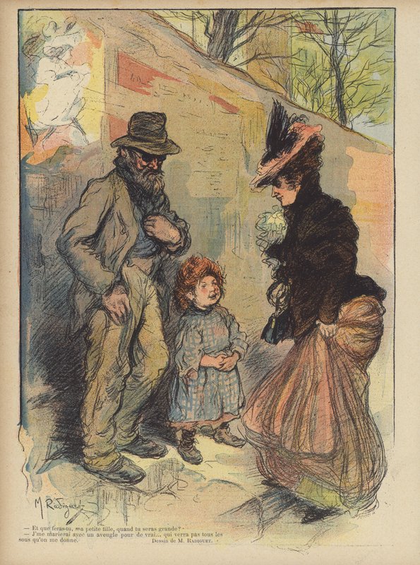 Illustration til Le Rire af Maurice Radiguet