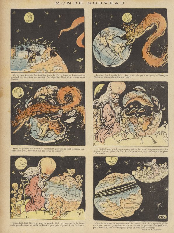 Illustration til Le Rire af Maurice Radiguet