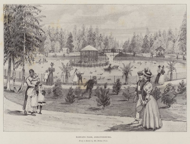 Barnato Park, Johannesburg af Melton Prior