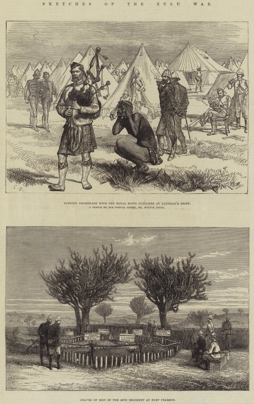 Skitser af Zulu-krigen af Melton Prior