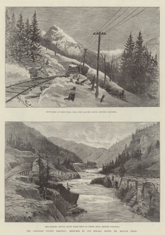 Canadian Pacific Railway af Melton Prior
