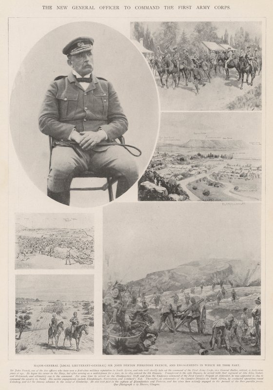 Den nye generalofficer til at lede det første armékorps af Melton Prior