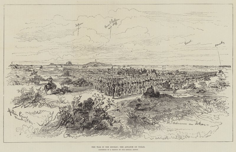 The War in the Soudan, the Advance on Tokar af Melton Prior