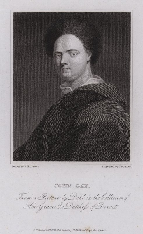 John Gay, engelsk digter og dramatiker af Michael Dahl