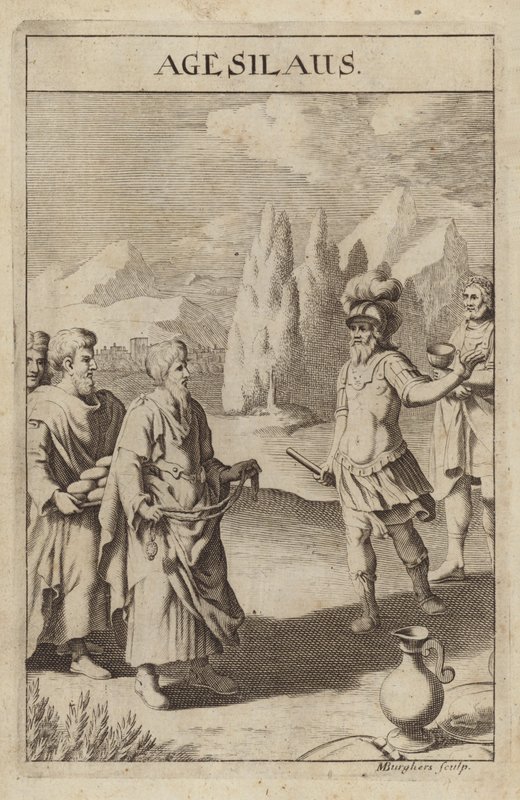 Agesilaus II, spartansk konge og general af Michael Burghers
