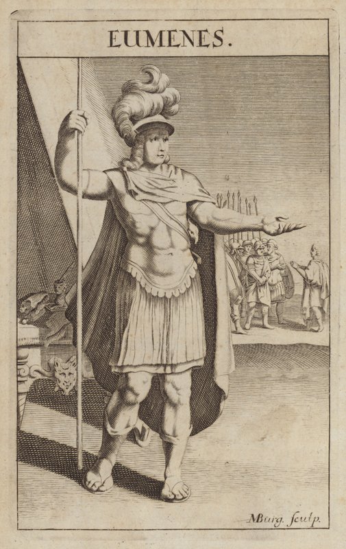 Eumenes, græsk general og lærd af Michael Burghers