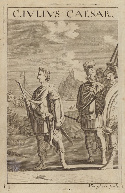 Julius Cæsar, romersk statsmand og general af Michael Burghers
