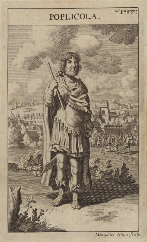 Publius Valerius Publicola, romersk konsul af Michael Burghers