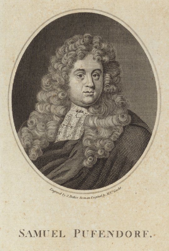 Baron Samuel von Pufendorf af Michael van der Gucht