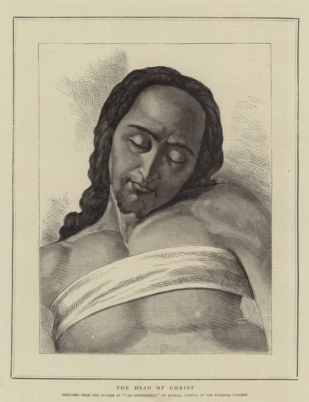 Kristi hoved af Michelangelo Buonarroti