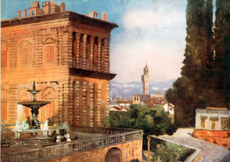 Boboli Gardens, Firenze af Mima Nixon