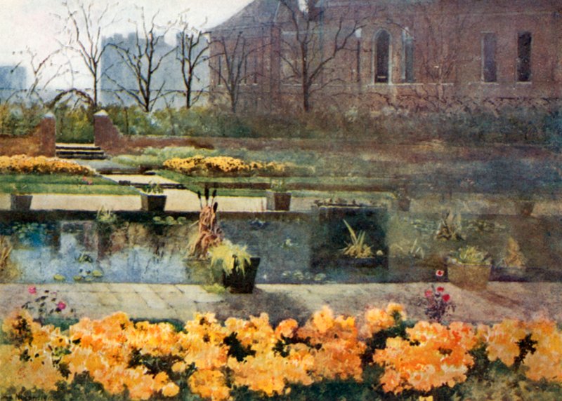 Den hollandske have, Kensington Palace af Mima Nixon