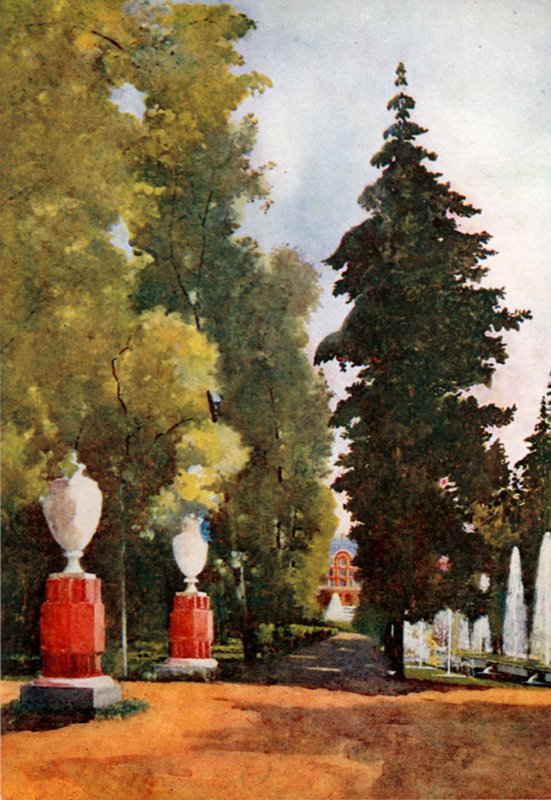Springvandene, Peterhof af Mima Nixon