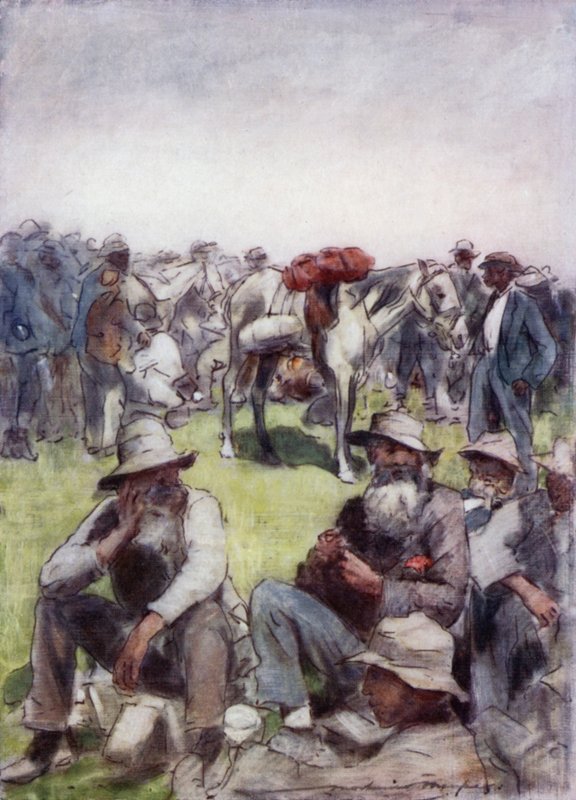 Boer fanger af Mortimer Ludington Menpes