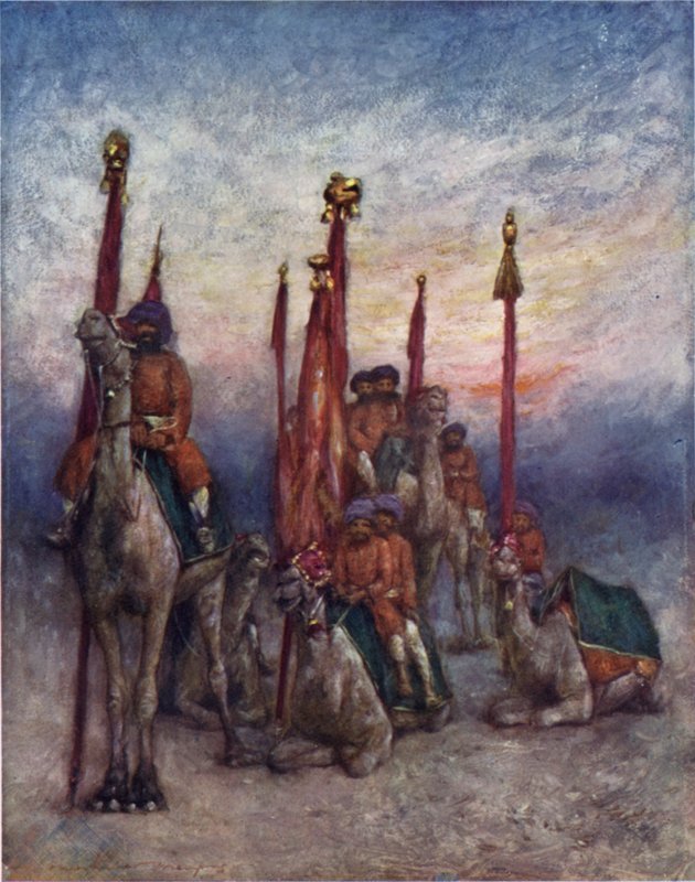 Bombay Chiefs" lejr af Mortimer Ludington Menpes