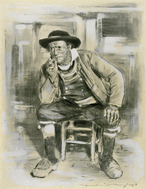 Bretonsk bonde af Mortimer Ludington Menpes