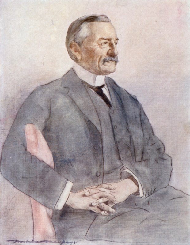 Oberst Frank Rhodes af Mortimer Ludington Menpes