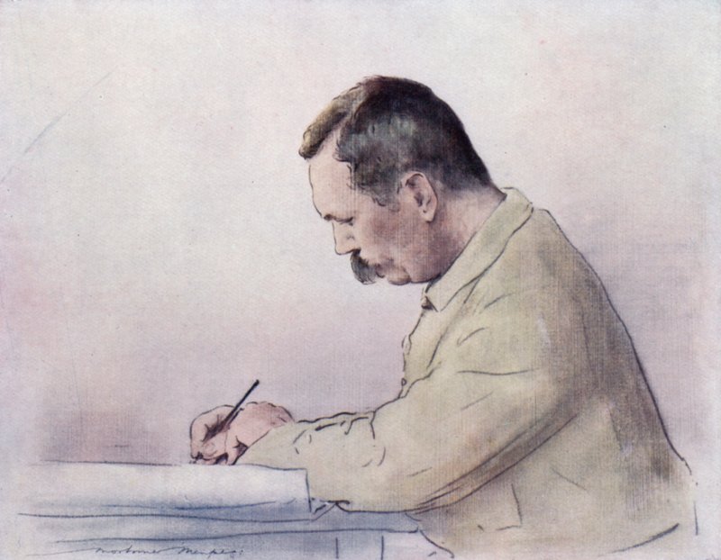 Dr. Conan Doyle af Mortimer Ludington Menpes