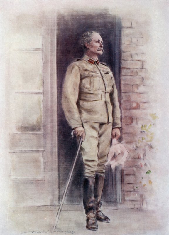 Generalløjtnant Pole-Carew af Mortimer Ludington Menpes