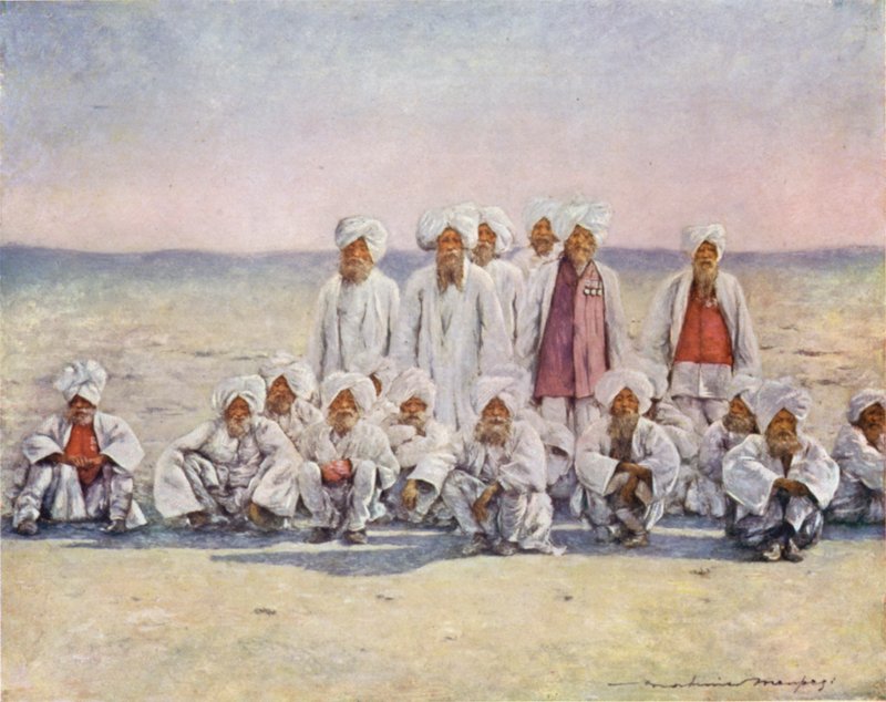 På Durbar-dagen af Mortimer Ludington Menpes