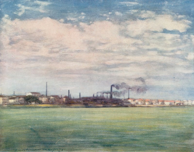 På Seinen af Mortimer Ludington Menpes