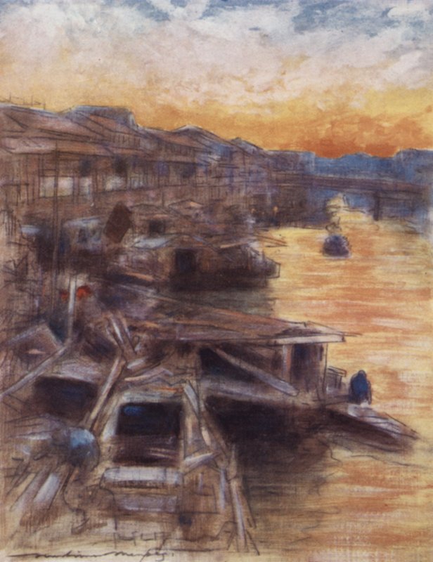 Osaka af Mortimer Ludington Menpes