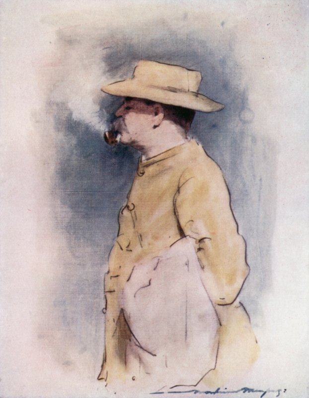 Rudyard Kipling af Mortimer Ludington Menpes