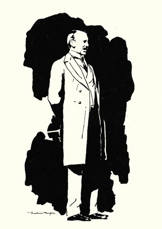 Sir Alfred Milner taler til et publikum på Mafeking-dagen af Mortimer Ludington Menpes