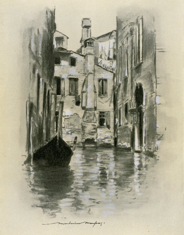 Gade i Venedig af Mortimer Ludington Menpes