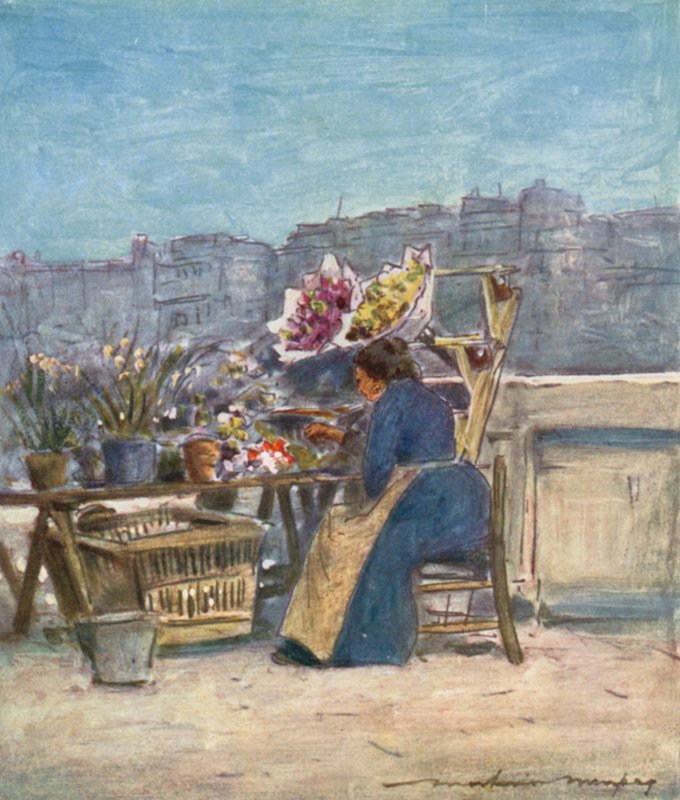 En Blomsterbod af Mortimer Ludington Menpes