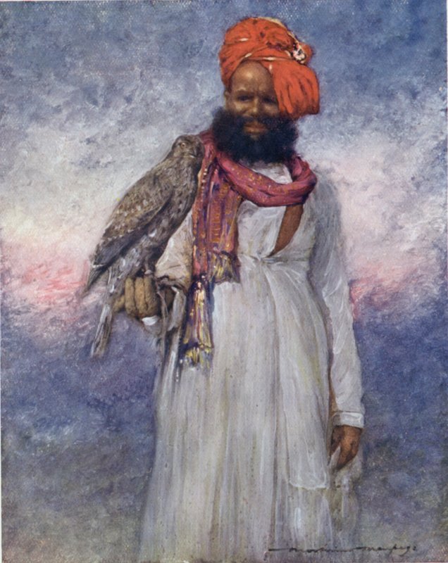 A Hawksmen of Rajgarh (Color Litho) af Mortimer Ludington Menpes