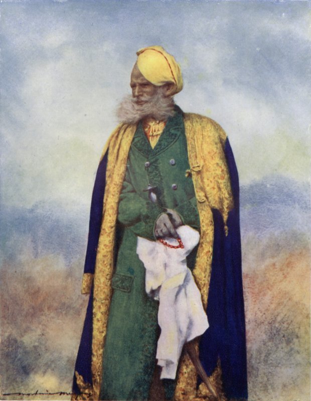 A Rajput of Rajgarh (Color Litho) af Mortimer Ludington Menpes