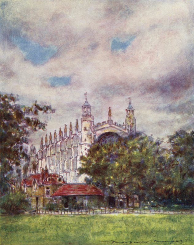 Eton Chapel, fra Fields af Mortimer Ludington Menpes