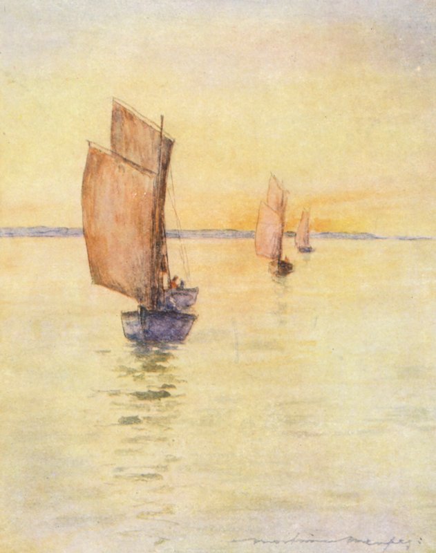 Homeward Bound (farvelitografi) af Mortimer Ludington Menpes