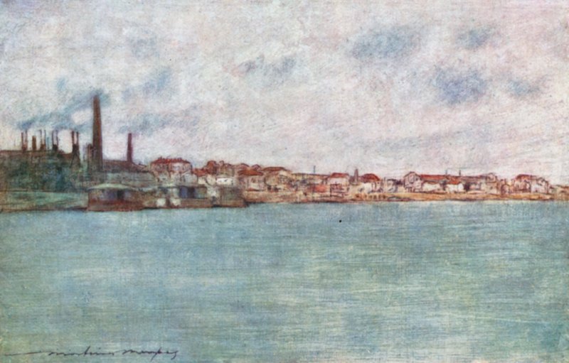 På vej til Charenton af Mortimer Ludington Menpes
