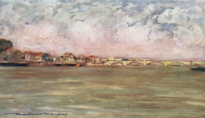 Tolbiac-broen af Mortimer Ludington Menpes