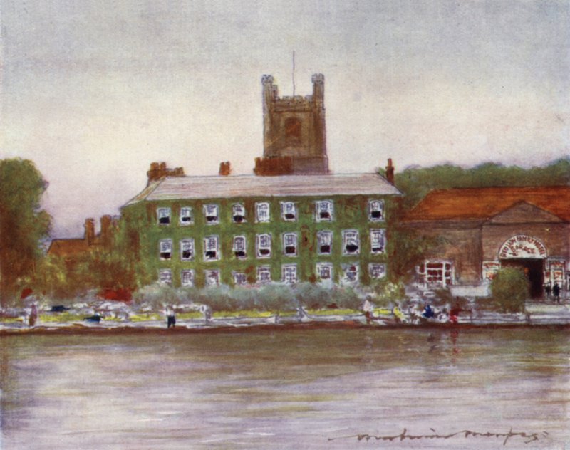 Red Lion Hotel, Henley af Mortimer Ludington Menpes