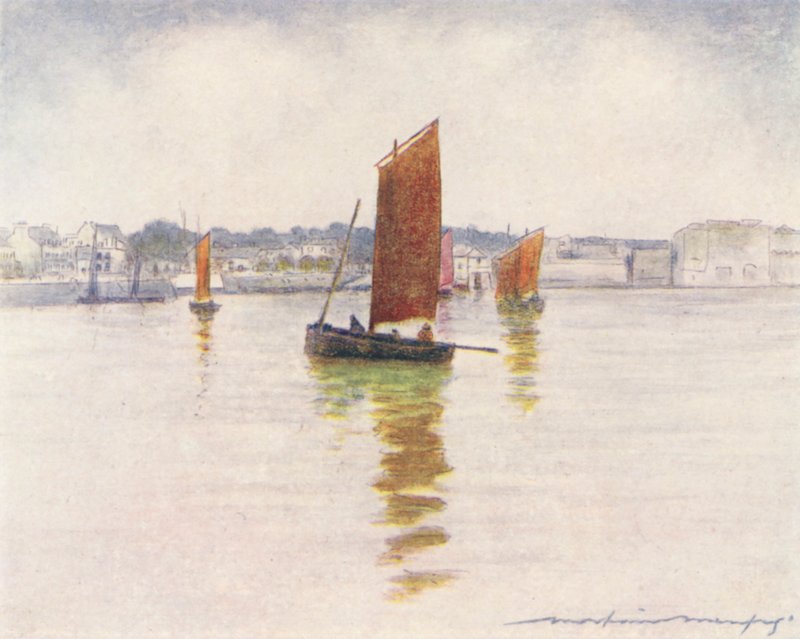 Refleksioner (farvelitografi) af Mortimer Ludington Menpes