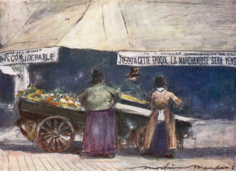 Rue de la Fayette af Mortimer Ludington Menpes