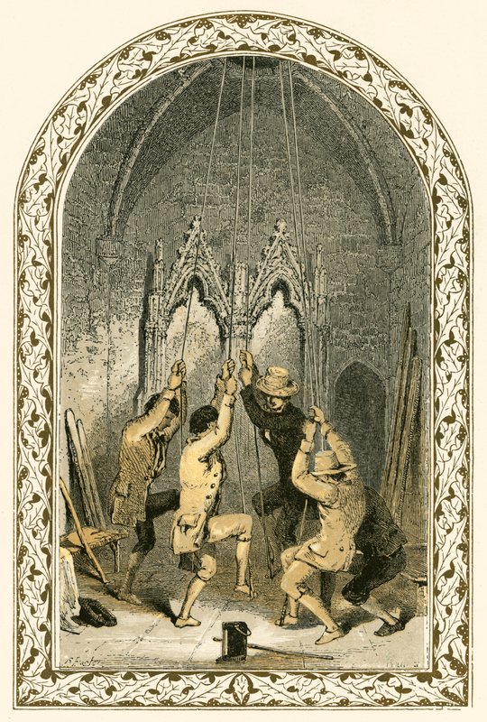 Klokken ringer i julen af Myles Birket Foster
