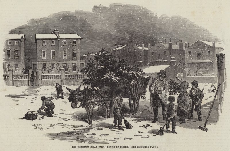 Julekristtornvognen af Myles Birket Foster