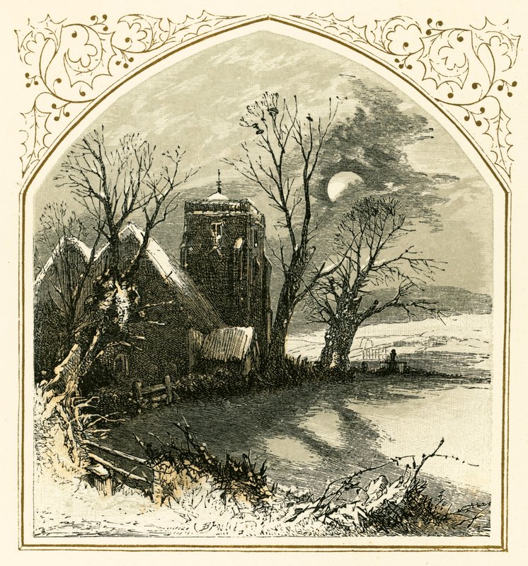 Det gamle års død af Myles Birket Foster