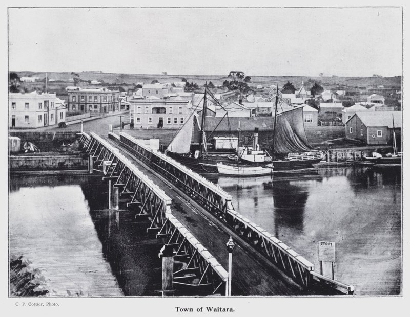 New Plymouth, New Zealand: Town of Waitara (s/h foto) af New Zealand Photographer