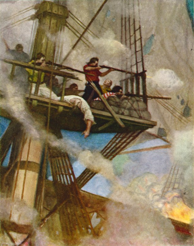 Kampen i fortoppen af Newell Convers Wyeth