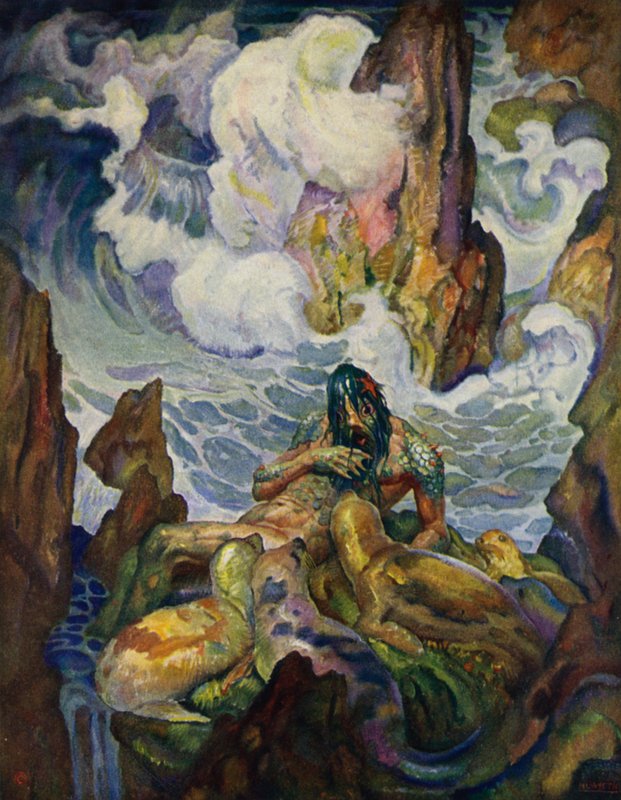 Odyssey: Proteus, havets gamle mand af Newell Convers Wyeth