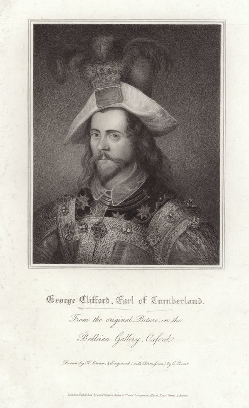 George Clifford Earl of Cumberland af Nicholas Hilliard